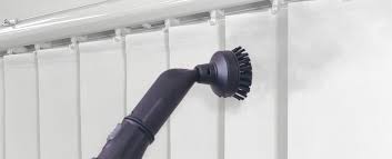 Nov 16, 2018 · in order to clean your vertical fabric blinds, you can make a simple diy home detergent pour some water in a bucket, add a good amount of mild soap, a few drops of essential oil, and you're done. How To Steam Clean Vertical Blinds English Blinds