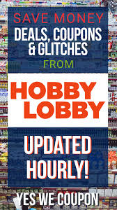 Hobby Lobby Black Friday Ad In 2020 Hobby Lobby Couponing For Beginners Cheap Hobbies