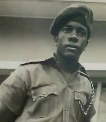 BACK IN HISTORY; IJAWS IN THE NIGERIA MILITARY Late Army Captain  Nimibibowei Harley Empere (a PhD holder) Tarakiri-ijaw born son from  Agbere, sitting in the middle had already escaped to safety after