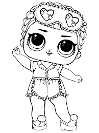 And now you can also do creativity in the company of your favorite dolls. Lol Doll Printable Coloring Page Novocom Top