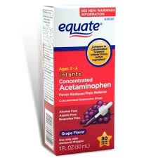 Equate Acetaminophen Fever Reducer Pain Reliever