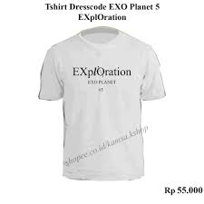 Dilansir dari vogue.com, baekhyun kini dipercaya memiliki brand fashion sendiri oleh. Baju Exo Planet 5 Exploration Tshirt Exo Planet 5 Exploration Kaos Exo Shopee Indonesia