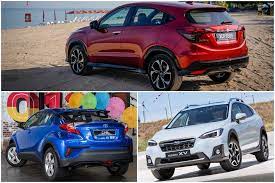 The subaru crosstrek has been a vehicle that i used to have my eyes on for a very long time, until researching how many oil most subaru's seem to last for ever and they have a very devoted owner base. Honda Hr V Vs Subaru Xv Vs Toyota C Hr Vs Mazda Cx 3 Which Is Best For You Wapcar