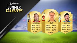 Ea has now released a radja nainggolan flashback sbc whose stats are based on his fifa 18 tots card. Summer Transfers Confirmed Deals Rumours W Leno Nainggolan More Fifa 18 Ultimate Team