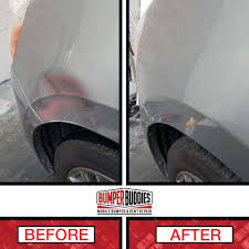 Dent solutions is not a major paintless dent repair company with technicians paid on commission who try to get the job done as fast as possible. The Difference Between Fender And Bumper Dent Repair Bumper Buddies Mobile Bumper Dent Repair