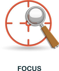 Focus icon. 3d illustration from brain procces collection. Creative Focus  3d icon for web design, templates, infographics and more 23370720 Vector  Art at Vecteezy