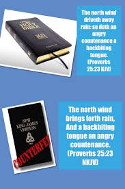 Pin On King James Bible Vs Modern Per Versions