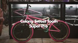 Progressive park & street geometry. Alex Hiam Colony Sweet Tooth Custom Bmx Build Youtube