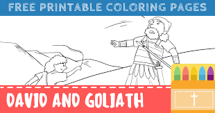 By best coloring pagesjune 29th 2013. Free Printable David And Goliath Coloring Pages For Kids Connectus