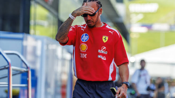 Hamilton reveals neck injury that hindered debut year with Ferrari