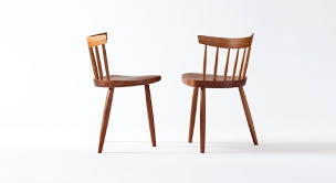 Nakashima Furniture Mira Chairs 1 A Three Legged Variation On A Shaker Theme Built For Mira Around 1950 Nakashima Furniture Chair Furniture