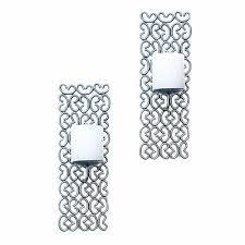 Wall hanging tealight candle holder metal wall sconce for home decoration. Wall Sconce Candle Holder In Silver Finish Candle Sconce à¤• à¤¡à¤² à¤µ à¤² à¤¸ à¤• à¤¨ à¤¸ The Yellow Door Store Delhi Id 8260200191