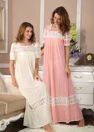 Silk Elegance Miss Linda Short Sleeve Long Sleepwear Follow Like Sleepwear Nightgowns Night Dress For Women Night Gown Cotton Night Dress