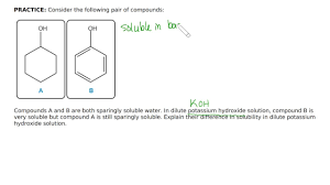 The Following Compounds Are Only Slightly Soluble In Water, But O... |  Channels For Pearson+
