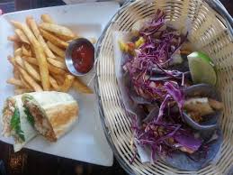 Maybe you would like to learn more about one of these? Buffalo Chicken Wrap Fish Tacos Picture Of Bait Hook New York City Tripadvisor