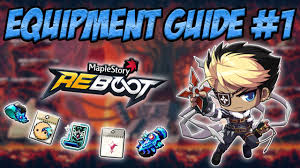 We've found the following training spots to the best if you're looking to level up as fast as possible. Maplestory Reboot Equipment Guide 1 Youtube