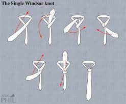 The half windsor is similar to the full windsor although slightly less bulky, and easier to do. How To Tie A Single Windsor Knot Double Windsor Double Windsor Tie Windsor Knot