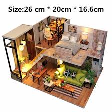 Building block toys for children block building toys kids love to play with blocks. Shop Creative Diy Doll House Model Nordic Mini House Assembled Wooden Furniture Building Blocks Toys Birthday Gift Online From Best Figurines Accessories On Jd Com Global Site Joybuy Com