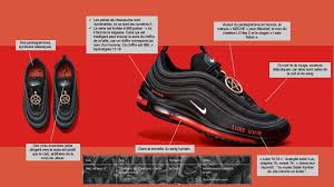 Voici ce que dit celui qui a l'épée aiguë, à deux tranchants: Satan Shoes Une Chaussure Qui Se Vend Diablement Bien Une Theologie Au Quotidien