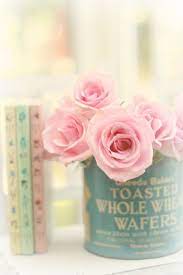 Pink notebook, pen, macaroons, coffee and flowers on white background. Roses And Wafers Pastel Flowers Rose Beautiful Flowers