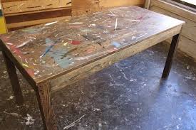 Painters Table Nightwood Ny Table Custom Table Furniture