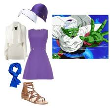Dragon Ball Z Piccolo Girly Clothes Girly Outfits Geek Fashion Casual Cosplay