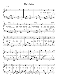 Print And Download Hallelujah For Piano And Keyboard Made By Musicgllover Digital Sheet Music Piano Music Piano Sheet Music Free