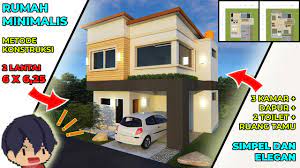 Home » desain » rumah » rumah kita » desain rumah 6x6. Desain Rumah 6x6 2 Lantai Memaksimalkan Penggunaan Ruang Youtube