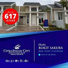 Rp 965.700.000 kavling 666m2 24x27 siap bangun citra indah city. Rumah Murah Citra Indah Bukit Sakura 3 Dijual Co Id