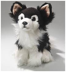 Black And White Sheltie Stuffed Animal Pin On Let Your Baby To Play