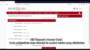Verschwenden sie keine zeit mit dem besuch einer filiale. Prepaid Top Up Melalui Bank Islam Youtube