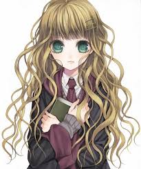 Hermione Granger 1 Anime Harry Potter Anime Harry Potter Images