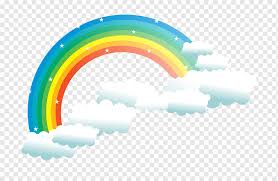 Contoh gambar mewarnai anak sholat kataucap. Pelangi Di Awan Rainbow Cloud Sky Pelangi Teks Wallpaper Komputer Warna Png Pngwing