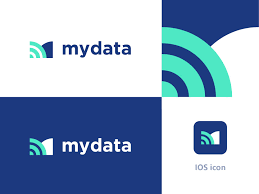 Mydata Branding Identity Design Logo Startup Logo Branding Design Logo