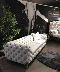 Sabine 007 Sofa Nathan Anthony Furniture White Sofa Design Sofa Design Modern Sofa Designs