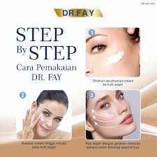 Dr Fay Cream Original Penghilang Flek Hitam, pencerah wajah & Bekas Jerawat  BPOM