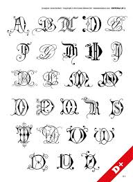 Initials Tattoo Initial Tattoo Lettering Alphabet Tattoo Lettering Fonts