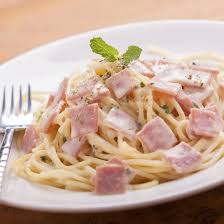 Spaghettis Jambon Facon Carbonara Recette Spaghetti Recette Sauce Au Fromage Blanc Recettes De Cuisine