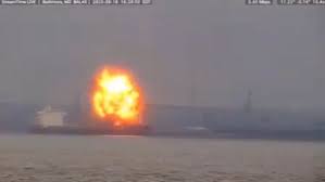 Baltimore cargo ship explosion news report