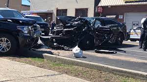 Wednesday on the highway near chicamuxen and sweden point roads. Paterson New Jersey Police Officer Killed When Patrol Car Crashes Into Parked Vehicle Abc7 New York