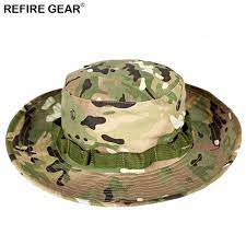 Summer Outdoor Camouflage Bucket Hat Men Camo Wide Brim Fishing Boonie Hat Hiking Breathable Camping Huntin Hats For Men Mens Summer Hats Leather Slip On Shoes