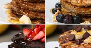Healthy Pancakes 4 Ways Recipes Banana Pancakes Healthy Food Recipes