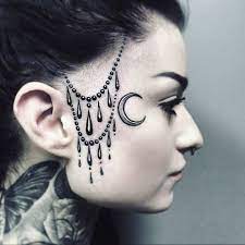 Ryan Ashley Malarkey On Instagram Thank Youuuuuu Black Casket For Tattooing My Face On Your Day Off You Re A R Facial Tattoos Face Tattoos Facial Piercings