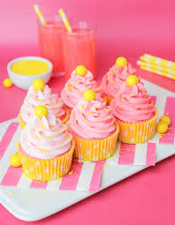 Pink Lemonade Cupcakes With Pink Lemonade Frosting Recipe Pink Lemonade Cupcakes Pink Lemonade Frosting Lemonade Cupcakes