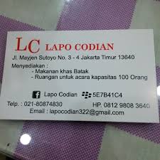 Orang dengan nombor 3 tidak takut mempunyai rancangan hebat, kerana mereka selalu tahu bagaimana membuat rancangan ini nyata. Lapo Codian Kramat Jati Jalan Mayjen Sutoyo No 3 4