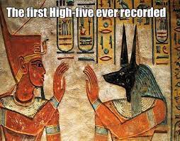 First High Five Ever Recorded Art Memes Funny Art History Humor