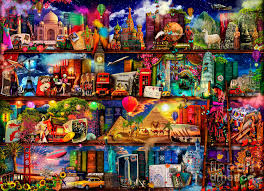 2000 piece puzzles at barnes & noble®. Ravensburger World Of Books By Aimee Stewart 2000 Ravensburger Games Jigsaw Puzzles Noosa Heads