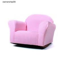 Kids Rocking Chair Girls Pink Chairs Bedroom Playroom Furniture Toddler Recliner Kids Rocking Chair Toddler Recliner Pink Playroom