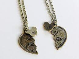 Custom Disney Best Friends Necklace Disney Best Friends Friend Necklaces Disney Jewelry