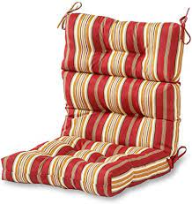 We narrowed our search for the best outdoor lounge chairs to amazon, taking shipping time and seasonal availability into consideration. Amazon Com Greendale Home Fashions Az4809 Romastripe Tuscan Stripe 44 X 22 Outdoor Seat Back Chair Cushion Set Of 1 Garden Outdoor